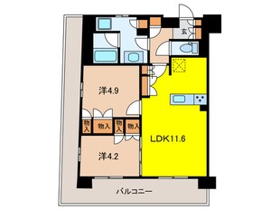 コムレジ赤羽（賃貸棟）の物件間取画像